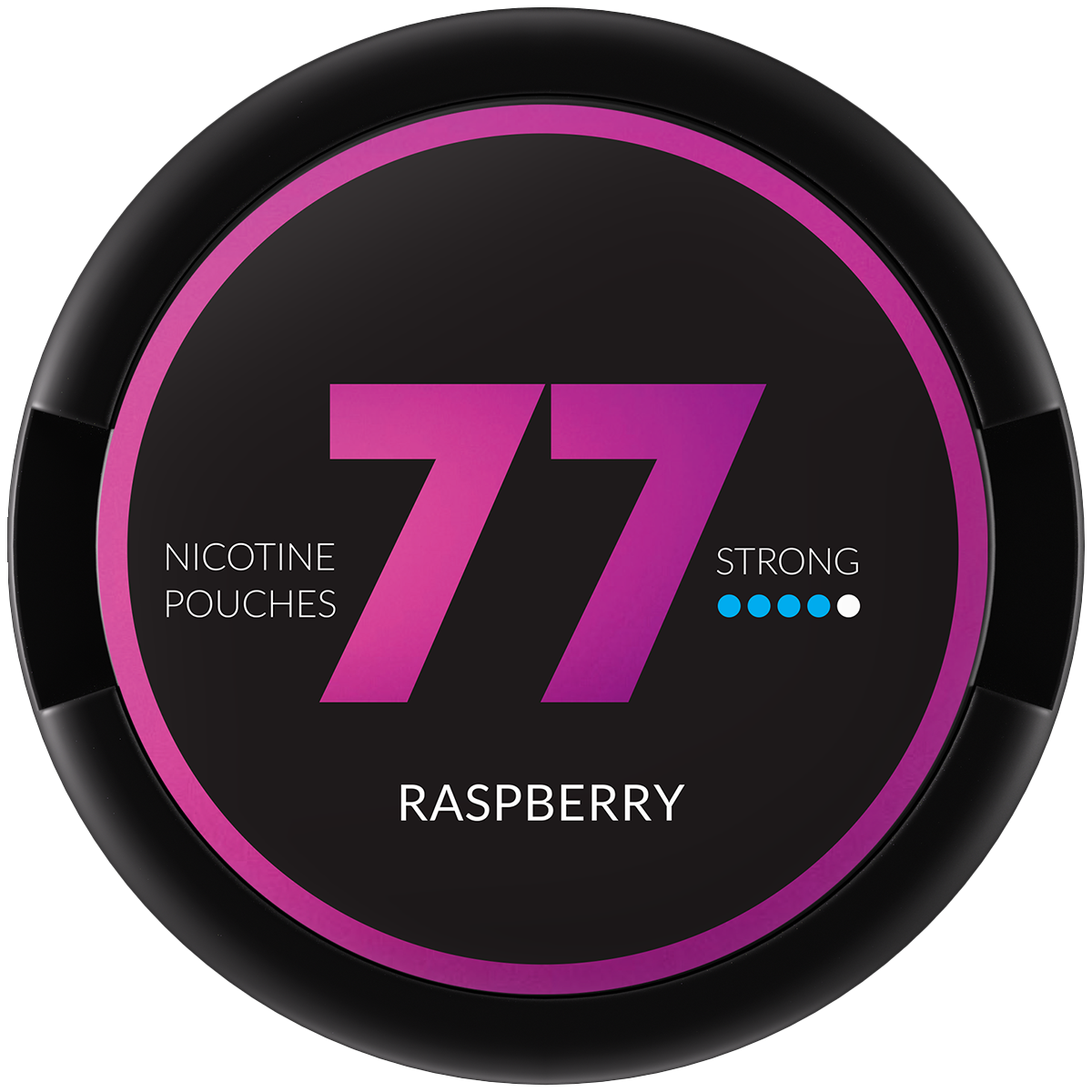 77 Medium Raspberry Nicotine Pouches