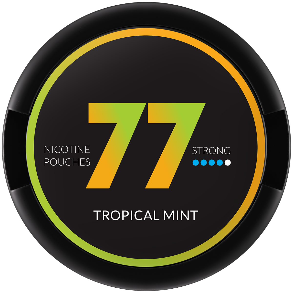 77 Medium Tropical Mint Nicotine Pouches