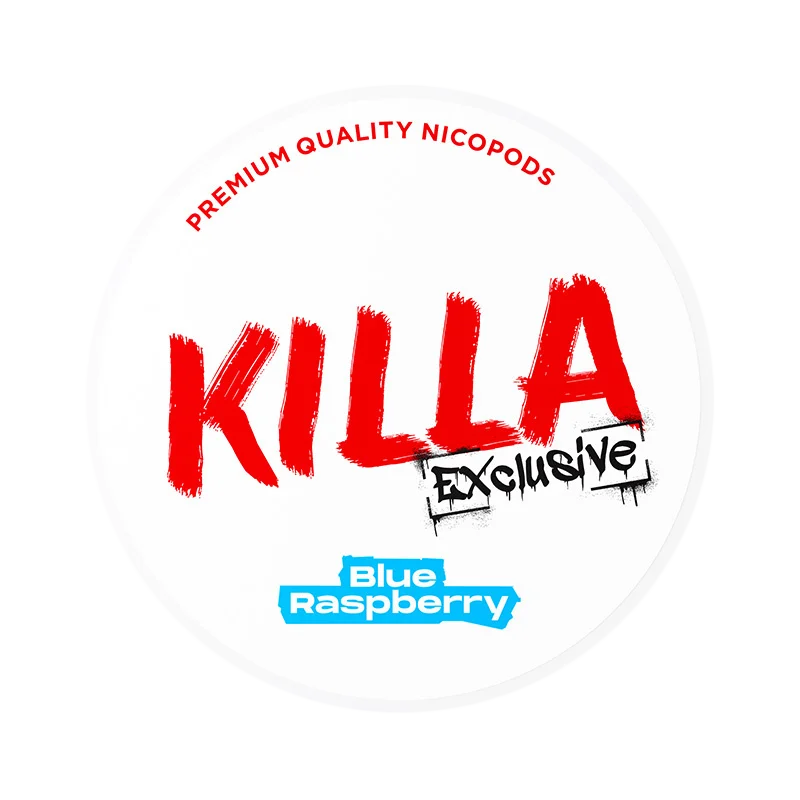 KILLA Blue Raspberry Nicotine Pouches