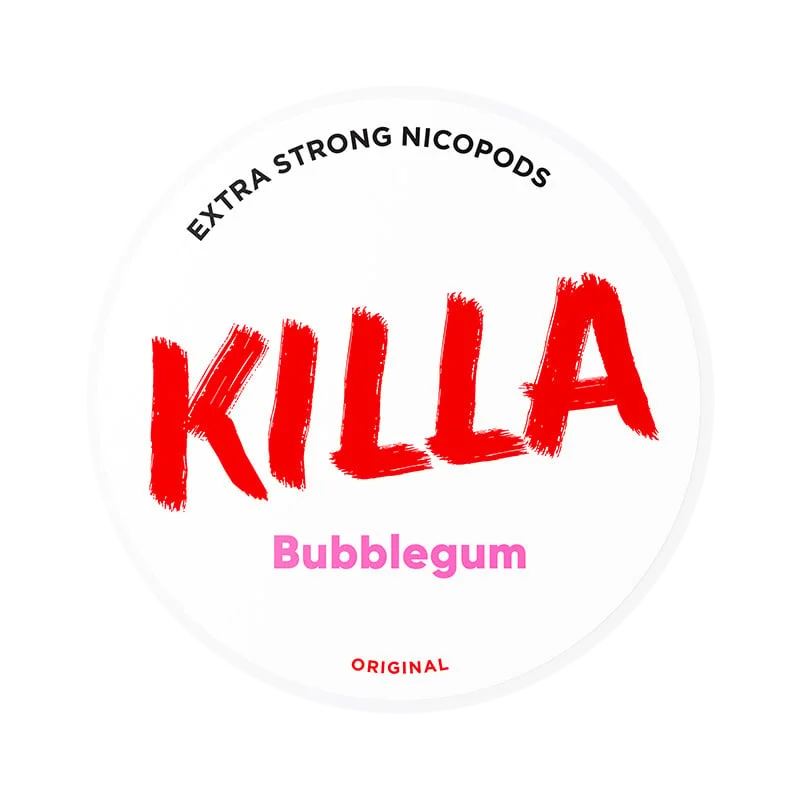 KILLA Bubblegum Nicotine Pouches