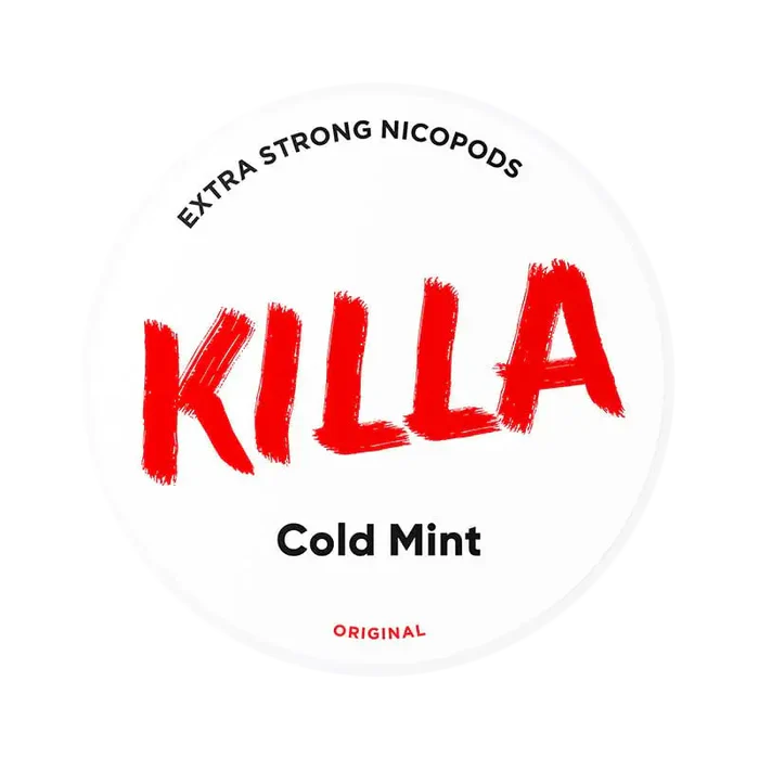 KILLA Cold Mint Nicotine Pouches