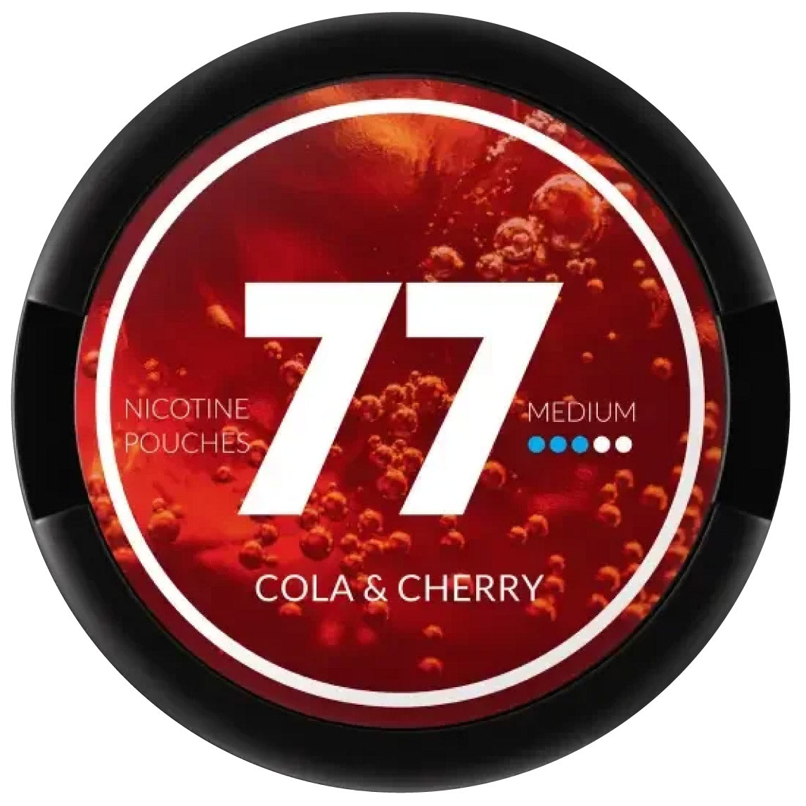 77 Medium Cola Cherry Nicotine Pouches
