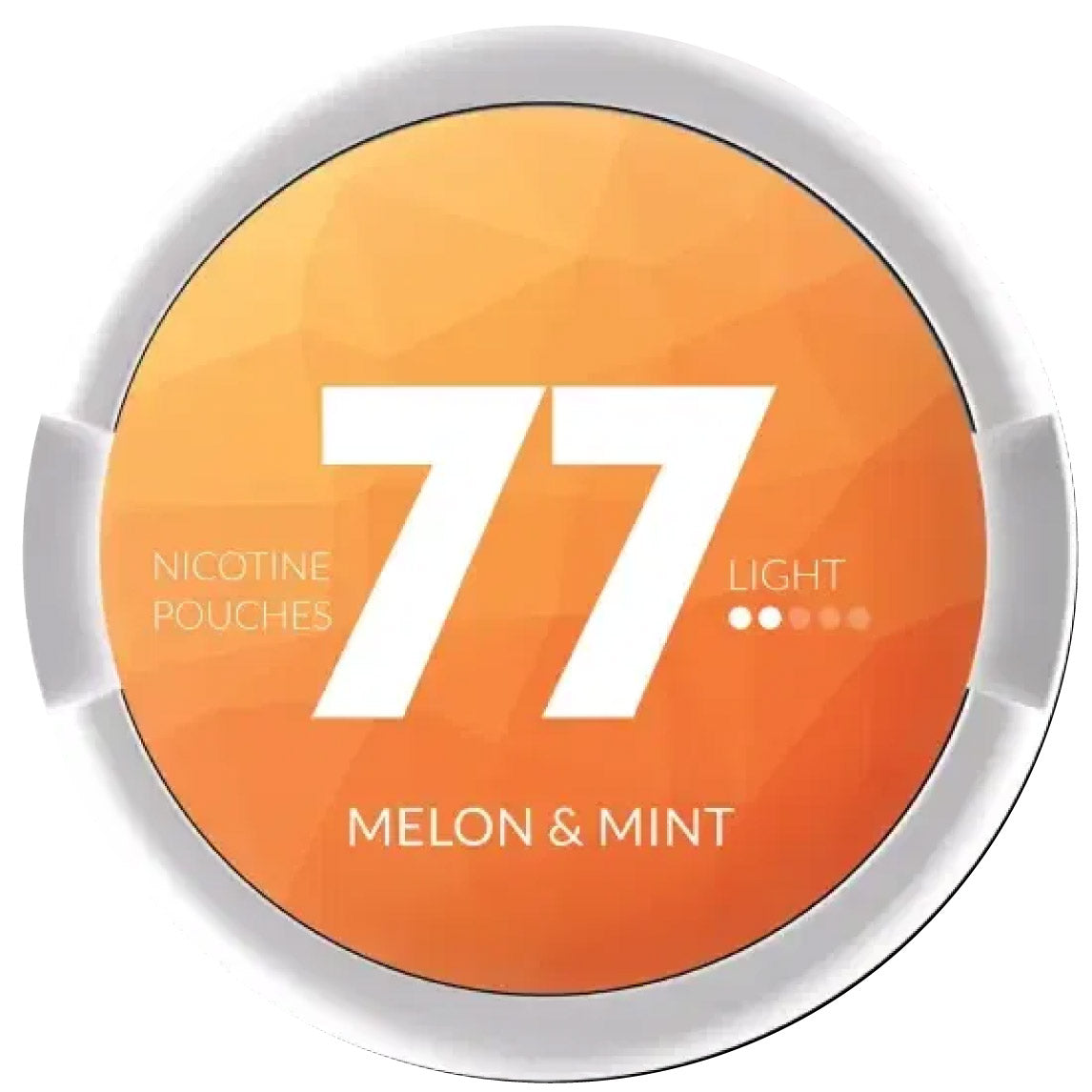 77 Light Melon Mint Nicotine Pouches