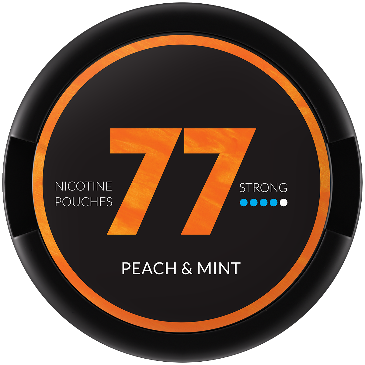 77 Medium Peach Mint Nicotine Pouches