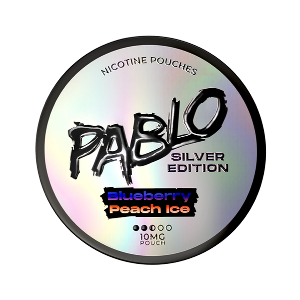 Pablo Silver Blueberry Peach Ice (UK)