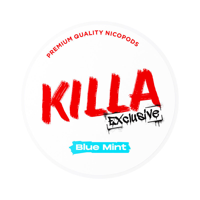 KILLA Blue Mint Nicotine Pouches